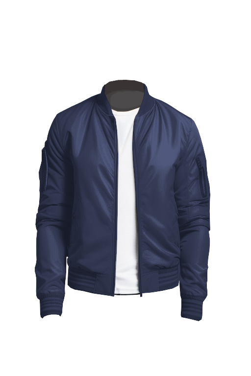 Blouson léger bleu