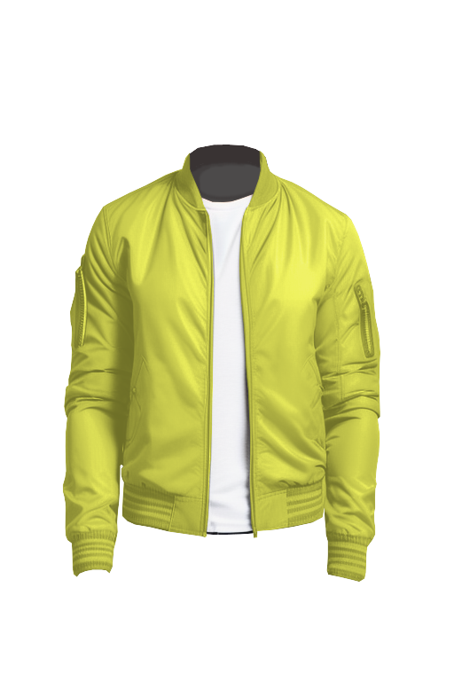 Blouson léger jaune